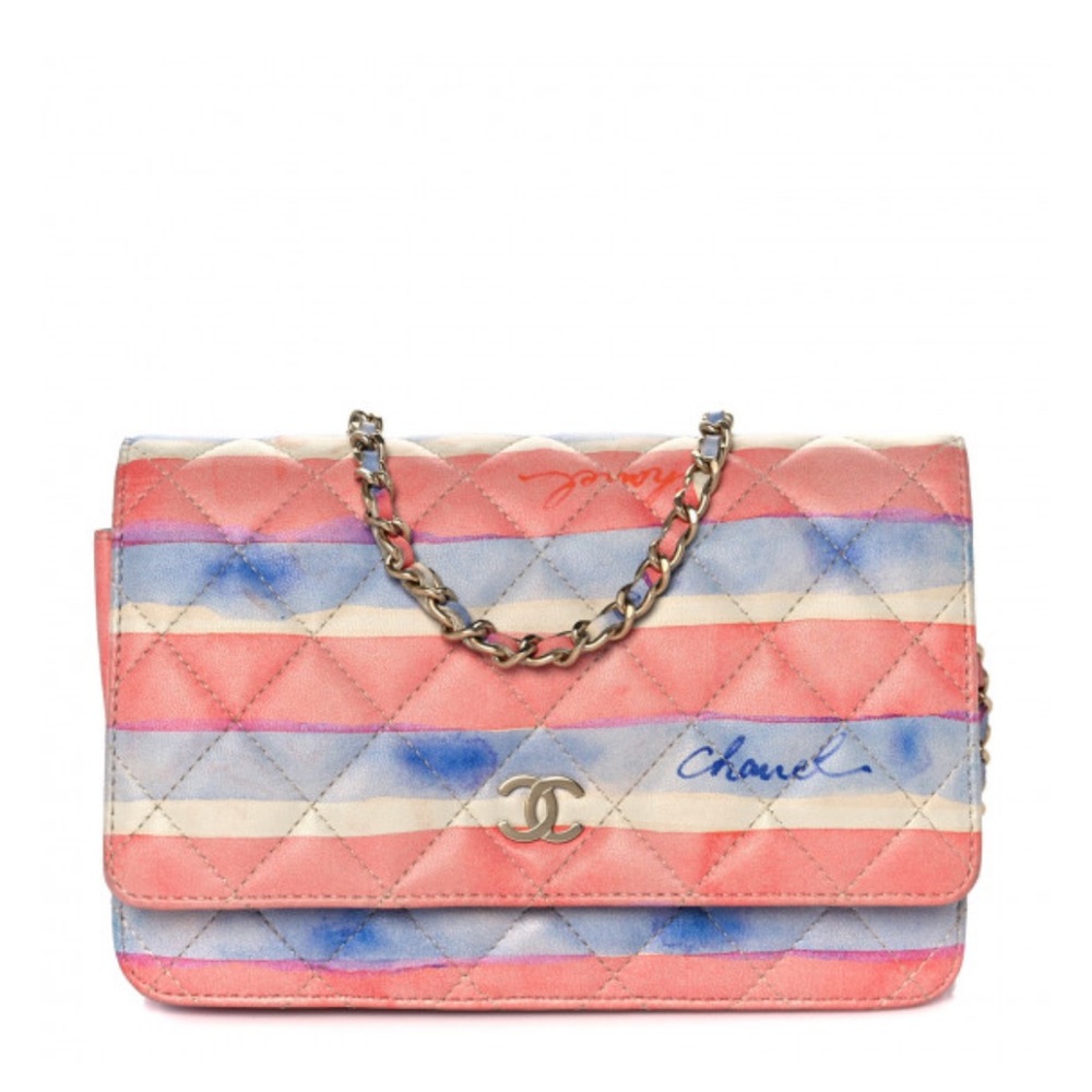 Chanel WOC Watercolor Limited Edition Gold HW